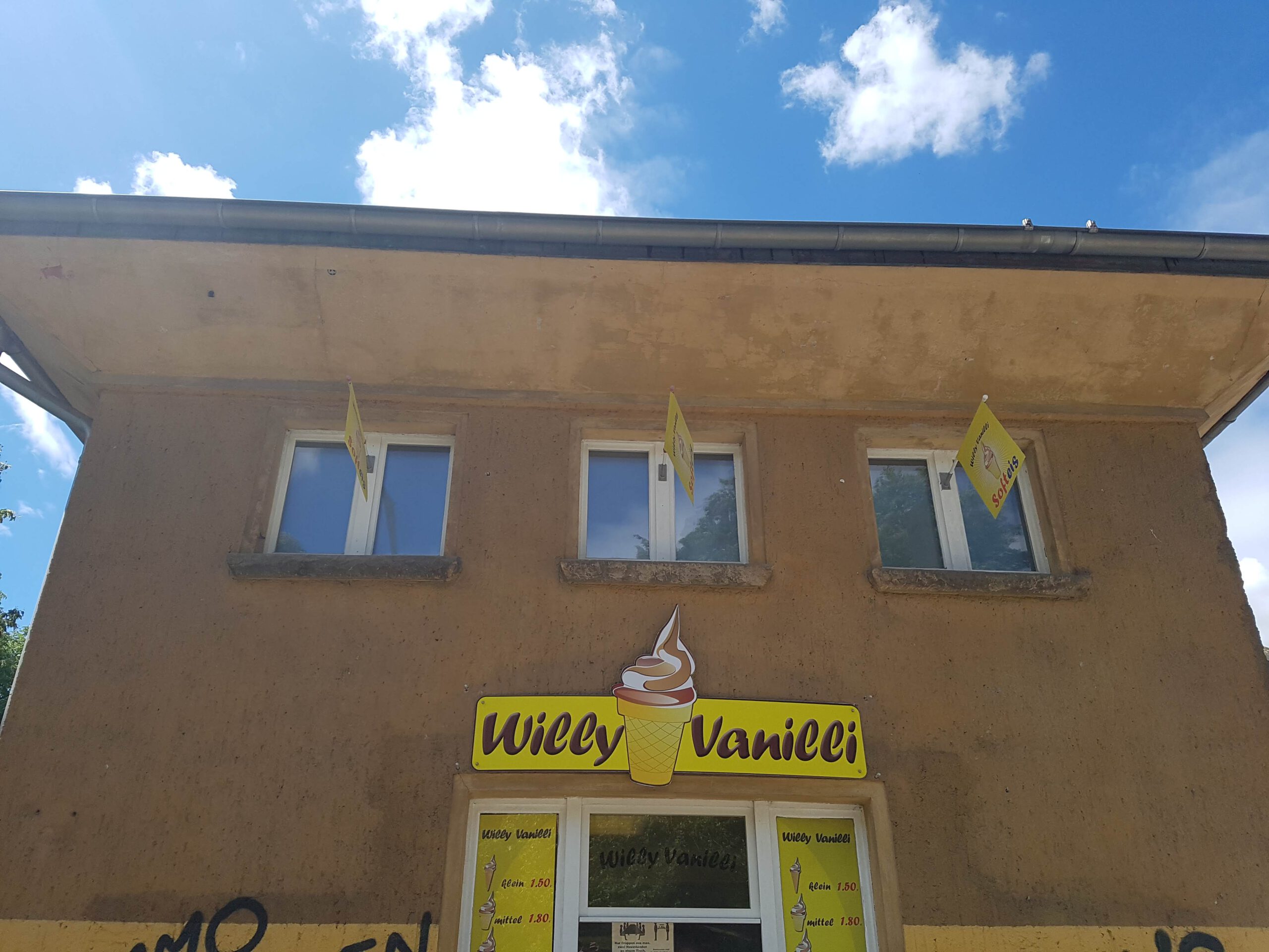 Eisdiele Willy Vanilli Am Georg Arnholdbad Dresden 