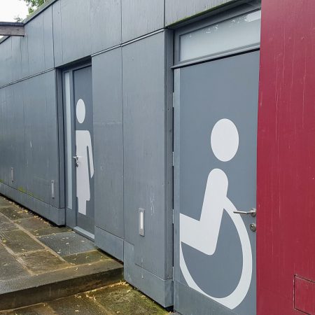 Toiletten sind kostenfrei vorhanden