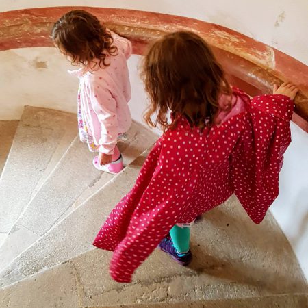 Wendeltreppe im Gräfin Cosel Turm