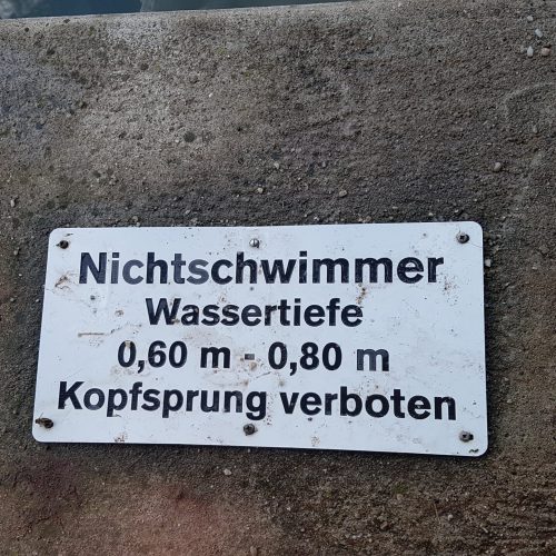 Hier ist es für die kleinen ideal